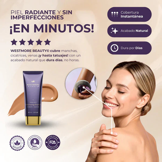 Base corporal luxury-Cubre todo en 1 minuto+Envio gratis