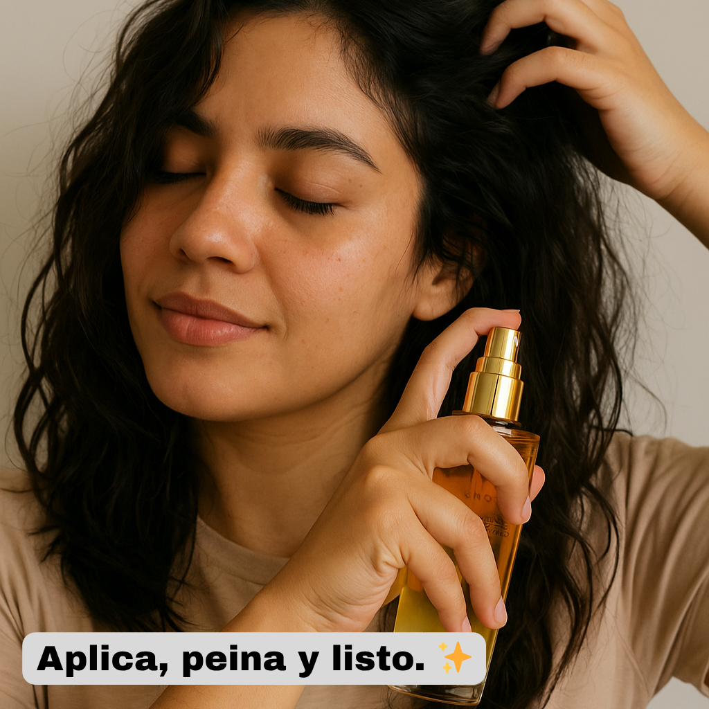 Aceite Cap1lar 5 en 1: Anti-Frizz, Brillo, Crecimiento y Más+Envio gratis